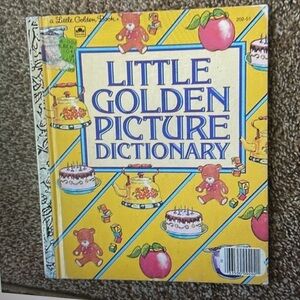 VTG Little golden picture, dictionary, 1981